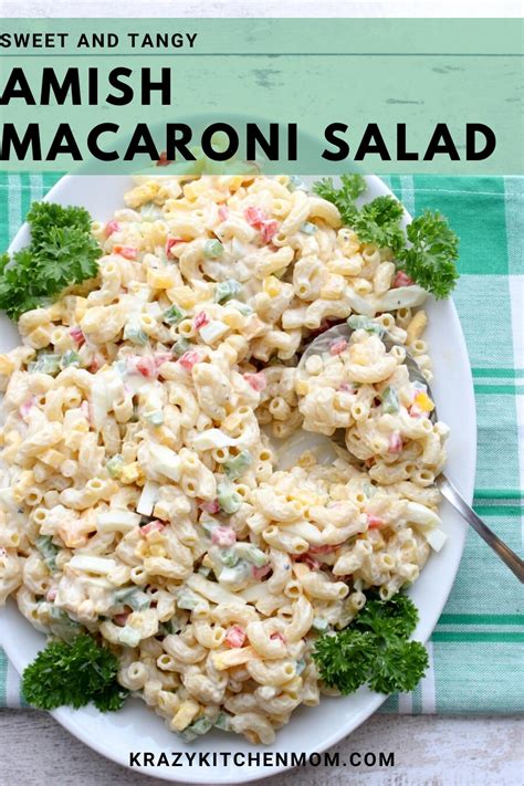 sweet-tangy-amish-macaroni-salad-krazy-kitchen-mom image