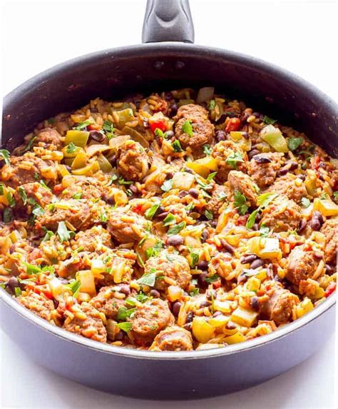 one-pot-wonder-spanish-rice-with-chorizo-the-wholesome-dish image