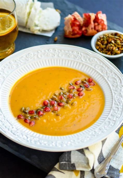 roasted-butternut-squash-soup-with-goat-cheese image