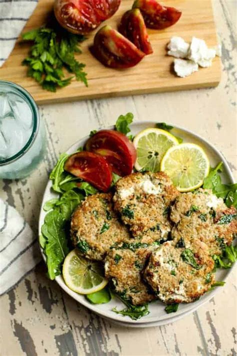 quinoa-spinach-turkey-burgers-with-goat-cheese-the image