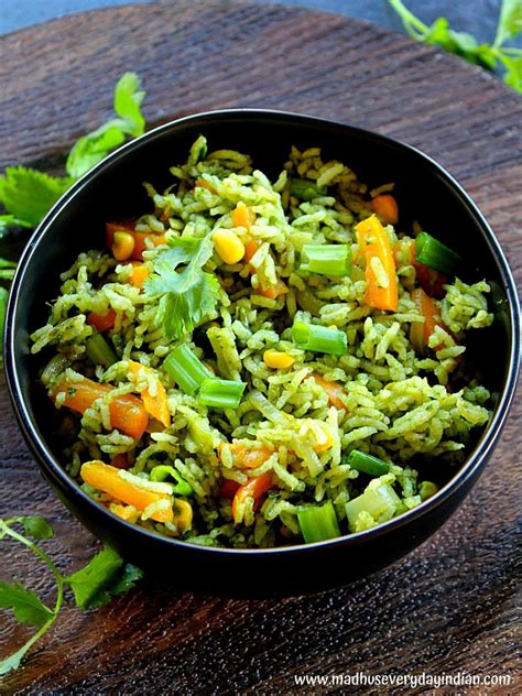 spinach-fried-rice-indian-madhus-everyday-indian image
