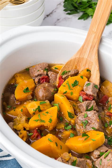 slow-cooker-butternut-squash-beef-stew image