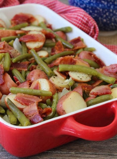 southern-style-green-beans-and-red-potatoes image