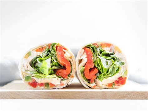 zesty-chicken-and-vegetable-wrap-recipe-eatrightorg image