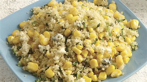 couscous-with-corn-and-blue-cheese image