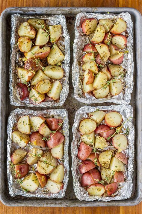 5-ingredient-grilled-potatoes-in-foil-unsophisticook image