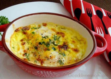 baked-eggs-with-herbs-and-turmeric-good-dinner image