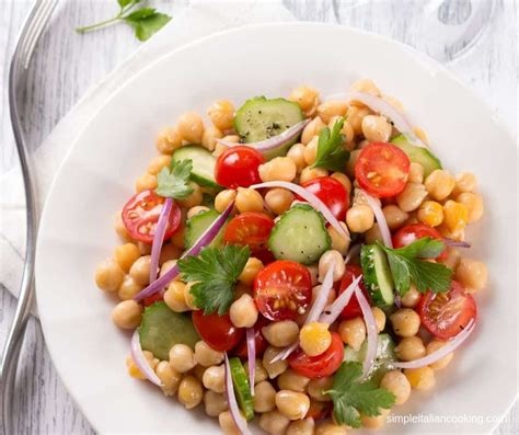 how-to-make-a-simple-chickpea-salad-italian-style image