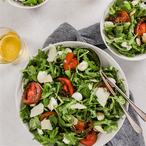 tomato-burrata-and-arugula-salad-pompeian image