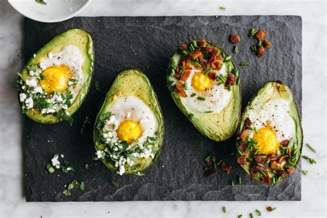 baked-eggs-in-avocado-two-ways-downshiftology image