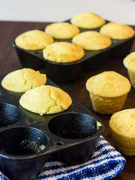 cornbread-mini-muffins-recipe-the-black-peppercorn image