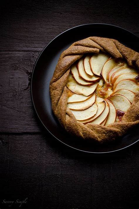 apple-cheddar-and-caramelized-onion-galette-savory image