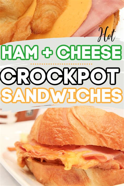 hot-ham-and-cheese-crockpot-sandwiches image