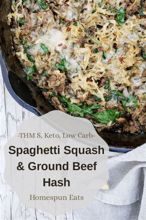 easy-spaghetti-squash-and-ground-beef-hash image