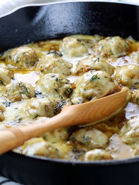 french-onion-chicken-meatballs-low-carb-gluten-free image