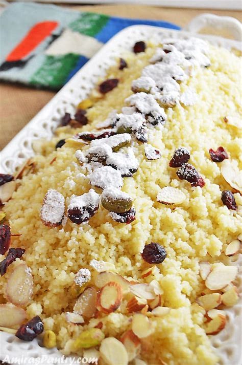 easy-dessert-sweet-couscous-amiras-pantry image