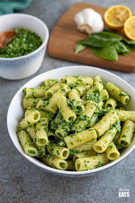 skinny-arugula-basil-and-spinach-pesto-slimming-eats image