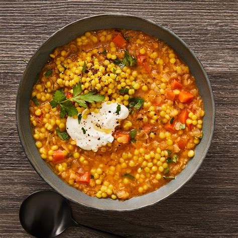 turmeric-pearl-couscous-lentil-soup-recipe-riceselect image