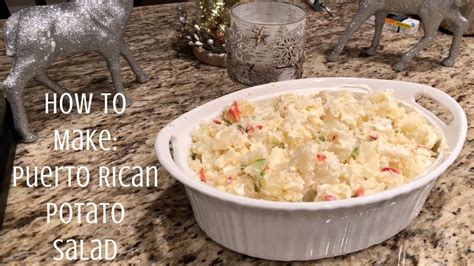 how-to-make-puerto-rican-potato-salad-youtube image