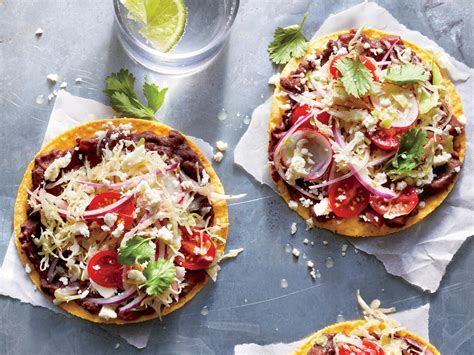 black-bean-tostadas-with-cabbage-slaw-recipe-cooking image