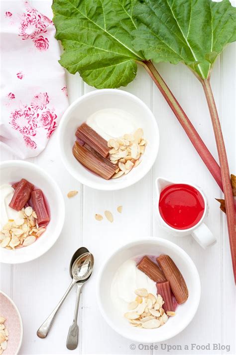 baked-rhubarb-compote-with-honey-yogurt-and image