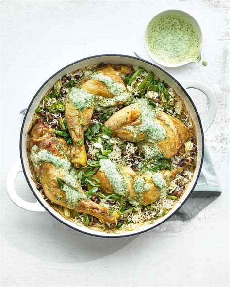 chicken-and-coconut-rice-pilaf-delicious-magazine image