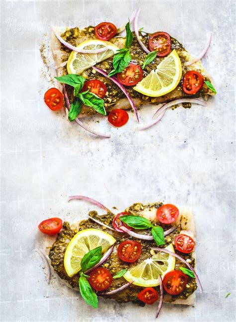 baked-flounder-in-parchment-paper-with-tomatoes-and image