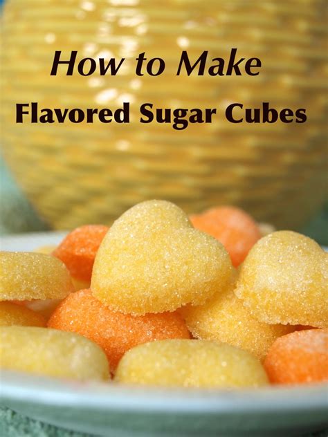how-to-make-flavored-sugar-cubes-delishably image