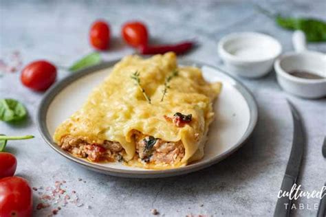 baked-cannelloni-for-italian-comfort-food-cultured image
