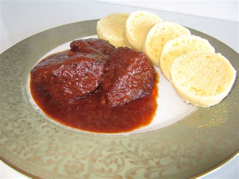 hungarian-goulash-with-czech-bread-dumplings image