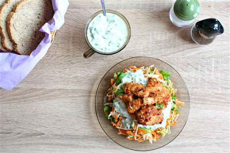 yummy-healthy-spicy-chicken-salad-easy-peasy-creative image