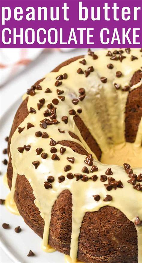 peanut-butter-chocolate-chip-bundt-cake-tastes-of-lizzy-t image