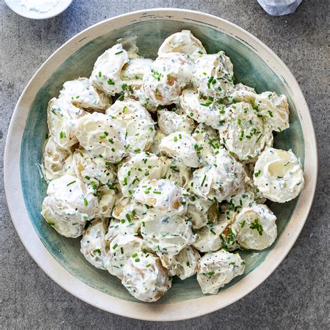easy-sour-cream-potato-salad image