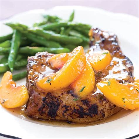 peach-glazed-grilled-pork-chops-cooks-country image