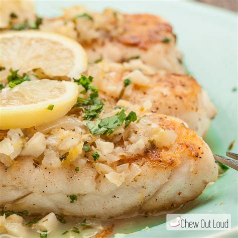white-fish-with-lemon-butter-sauce-giveaway-chew image