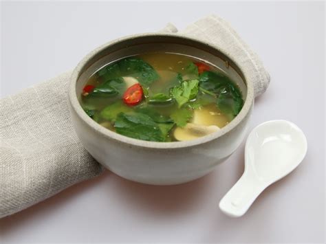 clear-spinach-soup-with-tofu-catherine-saxelbys image