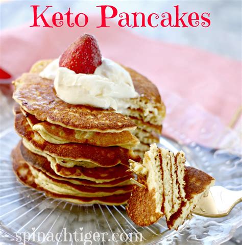 how-to-make-best-fluffy-keto-pancakes-low-carb-paleo image
