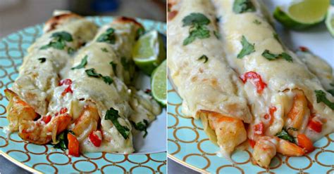 easy-creamy-shrimp-enchiladas-small-town-woman image