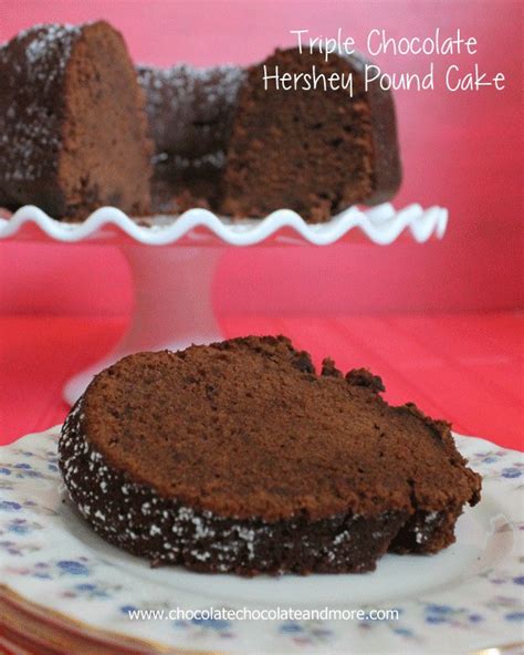 triple-chocolate-hershey-pound-cake image