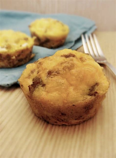 make-ahead-sausage-egg-cheese-breakfast-muffins image