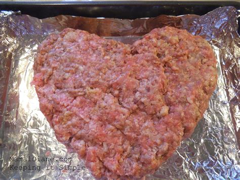 heart-shaped-meatloaf-mamal-diane image
