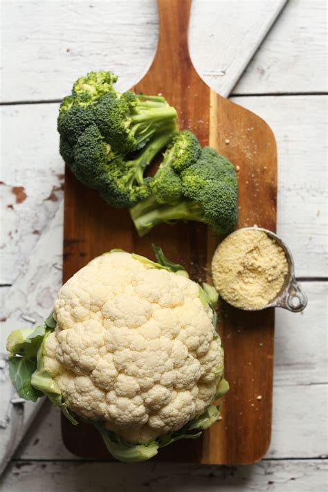 cheesy-cauliflower-broccoli-bake-minimalist-baker image