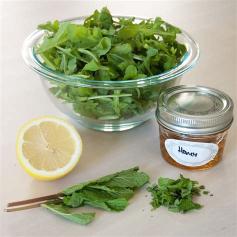 honey-lemon-mint-vinaigrette-popsugar-food image