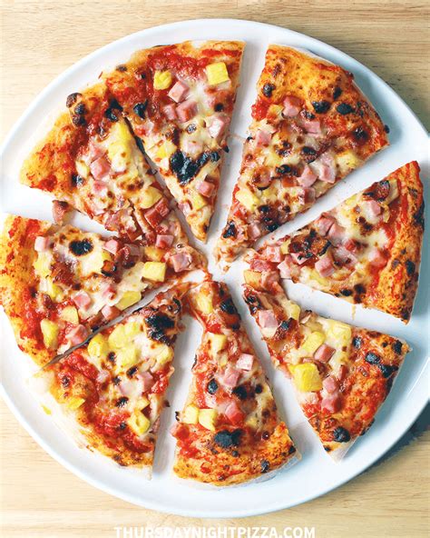hawaiian-pizza-with-pineapples-thursday-night-pizza image