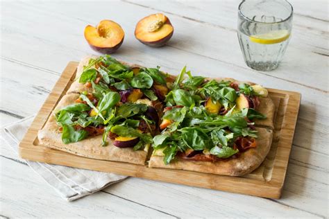 peach-and-prosciutto-flatbread-recipe-hellofresh image
