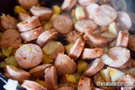chicken-apple-sausage-pasta-recipe-a-few-shortcuts image