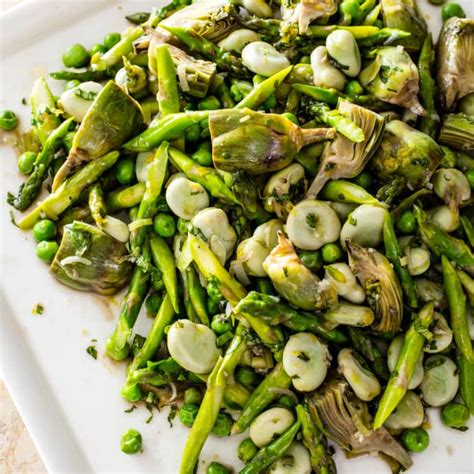 fava-beans-with-artichokes-asparagus-and-peas image