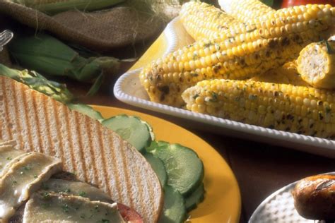 grilled-corn-on-the-cob-with-tarragon-butter-canadian image