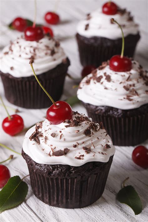 black-forest-cupcake-recipe-by-archanas-kitchen image