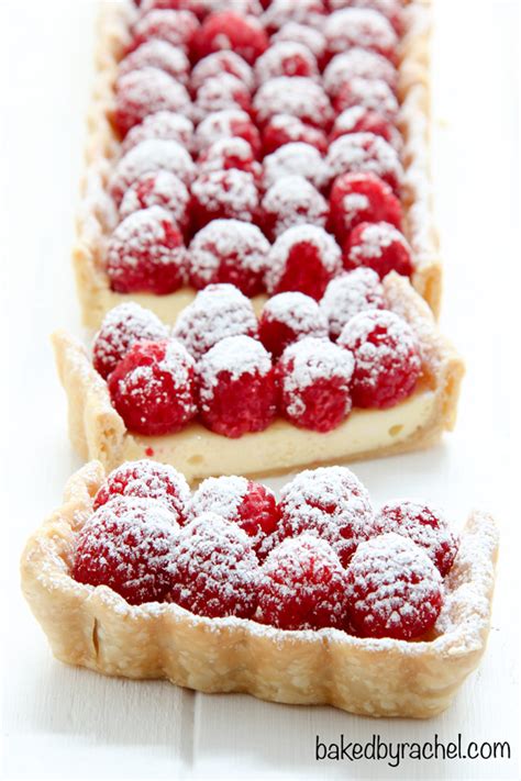 cheesecake-tart-with-fresh-raspberries-baked-by-rachel image